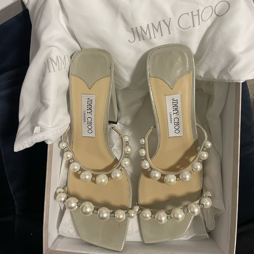 Jimmy Choi Amara pearl heels